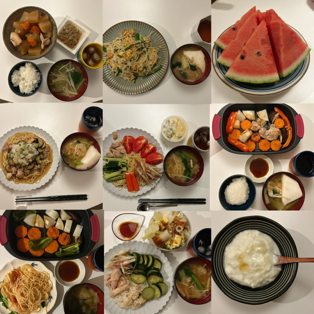 夜ごはんまとめ