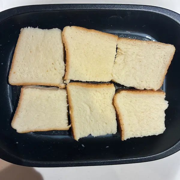 フレンチトーストの工程3