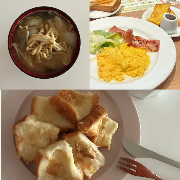 朝ごはんの画像-脂質制限